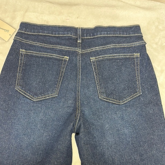 Universal Thread Blue Straight Jeans Either Short or Capris Classic Fit - Picture 5 of 12